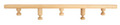 Klädhängare 5 knopp Furu 50 cm Home>it
